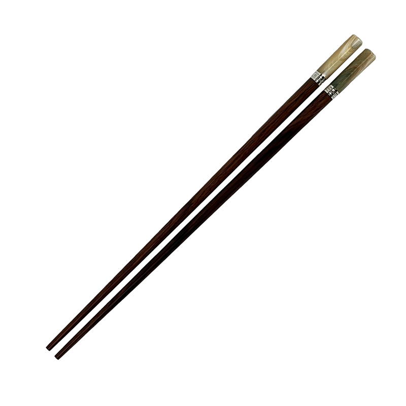 CHOPSTICK ROSEWOOD MOP SHARP HEAD SILVER RING