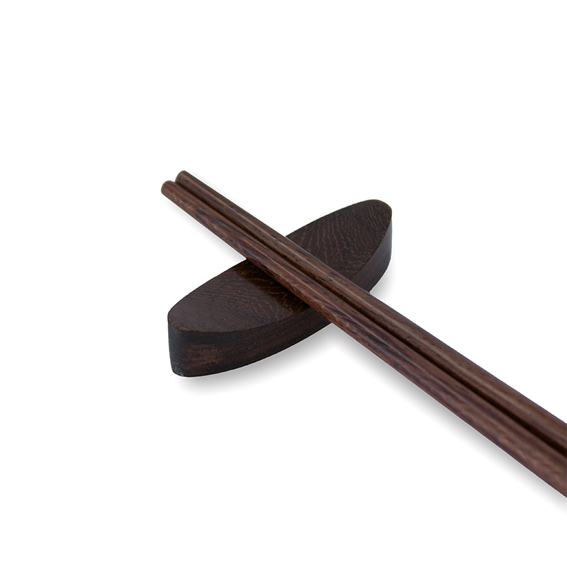 CHOPSTICK HOLDER ROSEWOOD OVAL CONCAVE