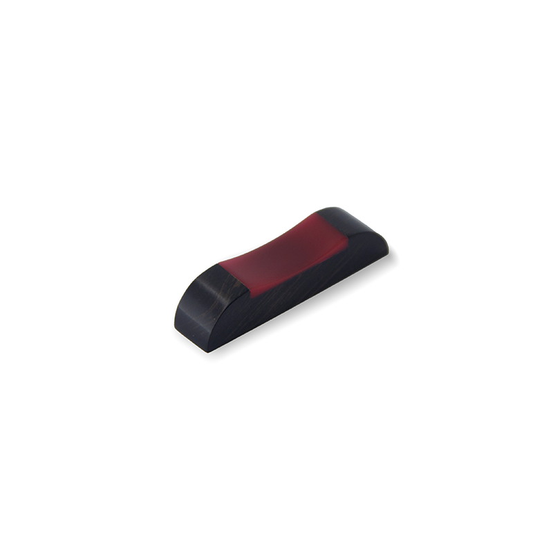 CHOPSTICK HOLDER EBONY RED CONCAVE