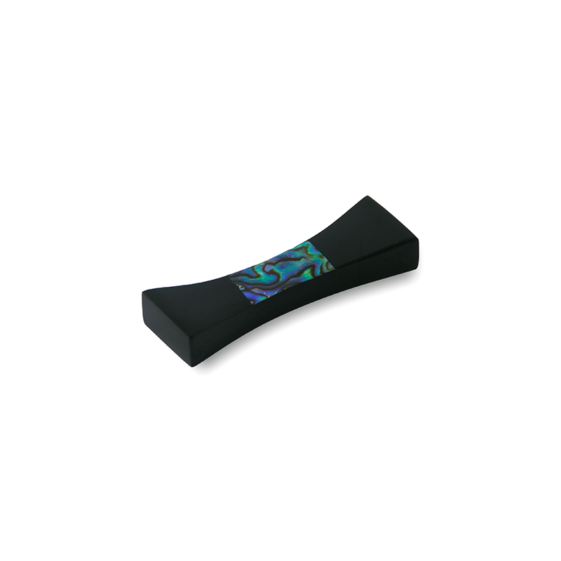 CHOPSTICK HOLDER BLACKPOLY BOW ABALONE BETWEEN